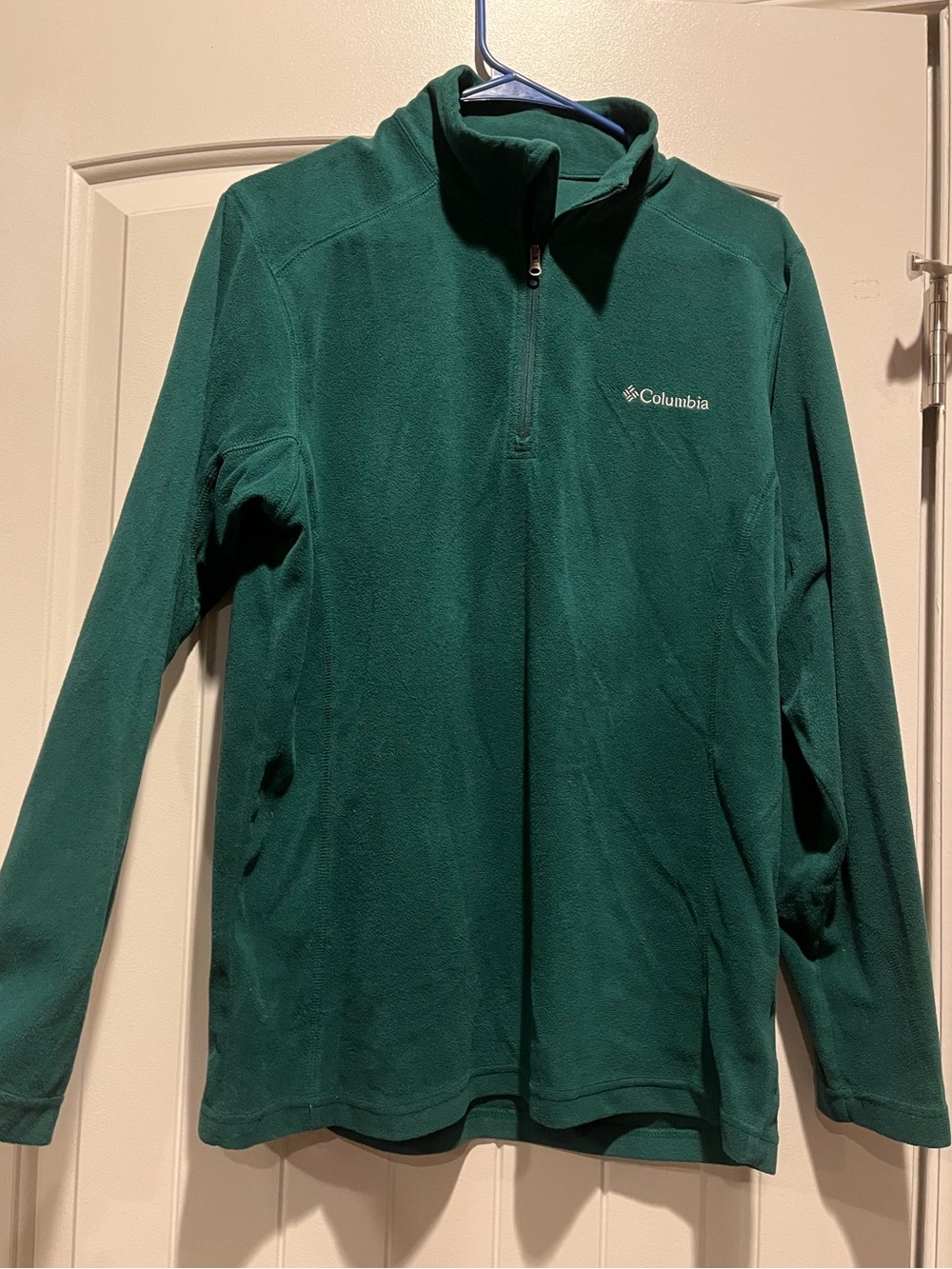 Columbia Emerald Green Half-Zip Fleece